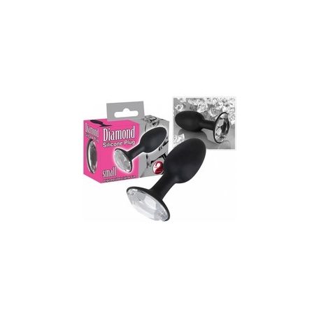 Diamond Silicone Plug small- anál plug
