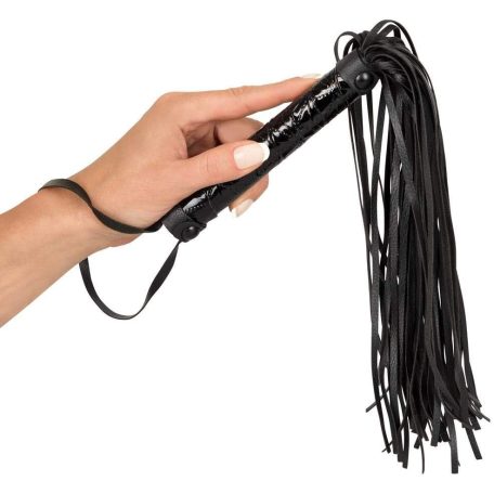 35 cm hosszú színes végű korbácsok választható színekben Whip Leather