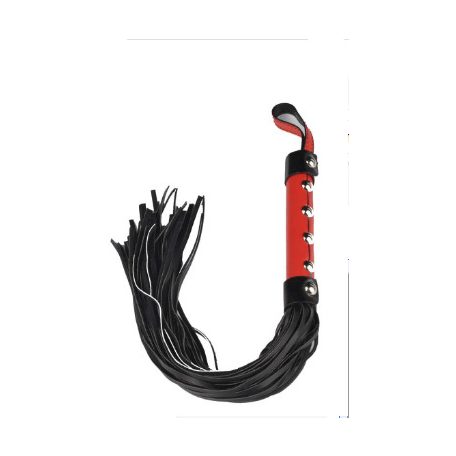 35 cm hosszú színes végű korbácsok választható színekben Whip Leather