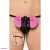 Softline Thong 4445 Black/ Sl Erotikus Férfi Alsó