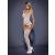Obsessive - F214  Bodystocking piros S/M/L
