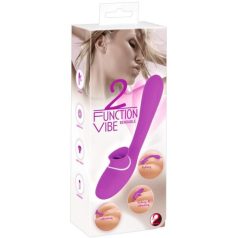   You2Toys - 2 Function Vibe Bendable - Csiklóizgatós Hajlítható 2 az 1-ben Vibrátor
