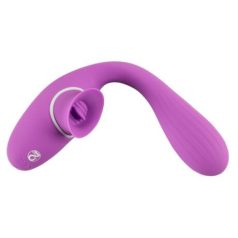   You2Toys - 2 Function Vibe Bendable - Csiklóizgatós Hajlítható 2 az 1-ben Vibrátor