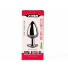 X-Men  Secret Shade Metal Butt Plug Red L anál ékszer