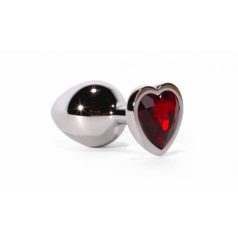 X-Men  Secret Shade Metal Butt Plug Red L anál ékszer