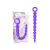 Luxe Anal Beads 100% Silicone - Anális golyósor selymes szilikonból