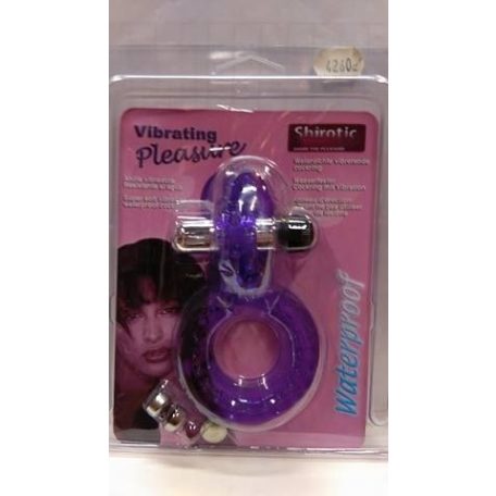 Shirotic Vibrating Pleasure - Vibrációs Csiklóizgatós Péniszgyűrű 