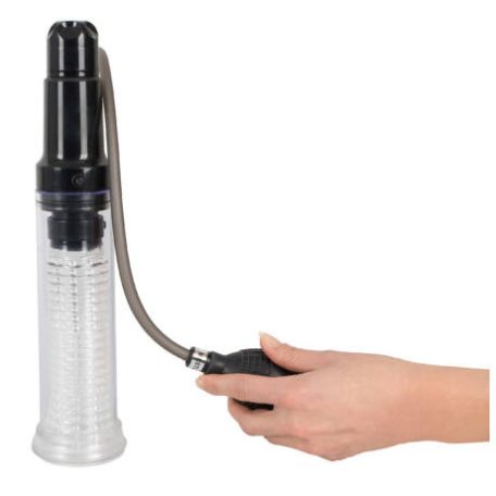 You2toys 2in1 - péniszpumpa és masztubátor egyben (áttetsző)