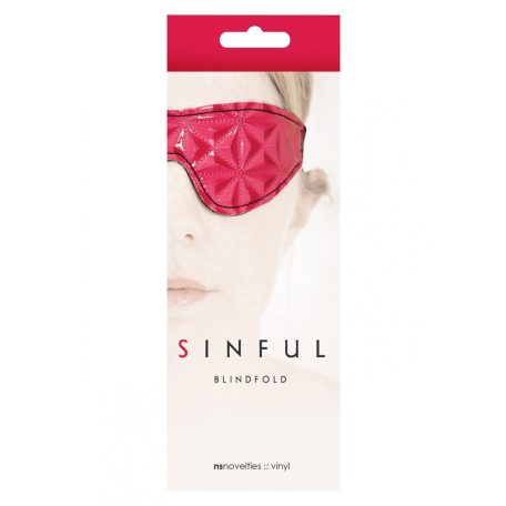  NSNovelties - Sinful Blindfold - Mályva Színű