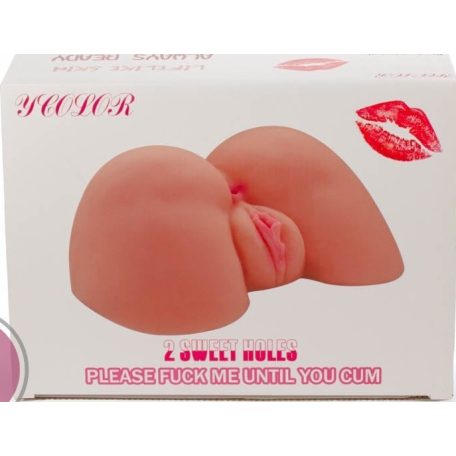 2 sweet holes masturbátor II vagina+ánusz