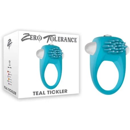 Zero Tolerance Teal Tickler péniszgyűrű tűrkiz