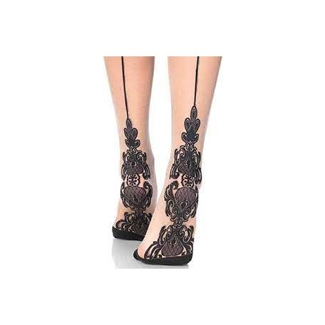 Leg Avenue 1109 Barokk stílusú combfix kubai sarokkal