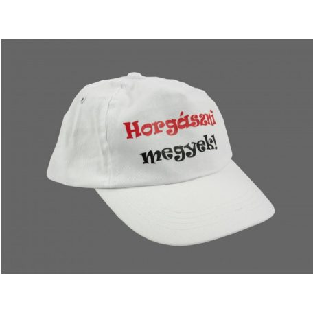 Horgászni megyek! felíratú sapka