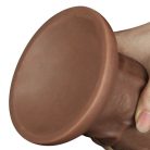 Lovetoy - Chubby Realistic Dildo - Letapasztható dildó 