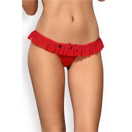 Obsessive - 827 Női Tanga - Piros - L-XL