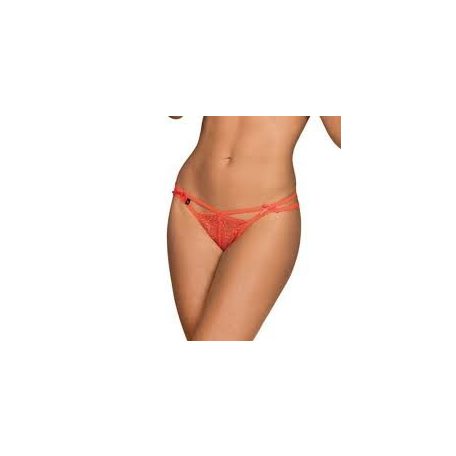 Obsessive Intensa double thong L/XL /piros/