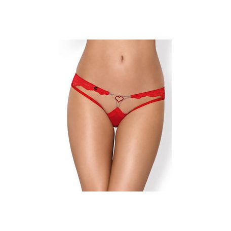 Obsessive - 829-PAN-3 Bugyi - Piros - L/XL