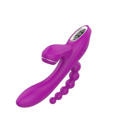  Aixiasia Abel - akkus, tripla karos vibrátor (viola)
