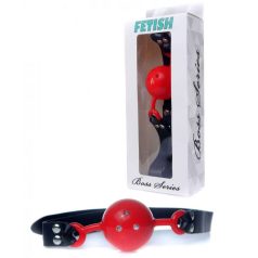   Fetish Boss Series Ball Gag Red. Szájpecek vörös szilikon golyóval 4,2cm