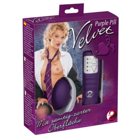 You2Toys - Velvet - Vibrációs Gésatojás - Lila