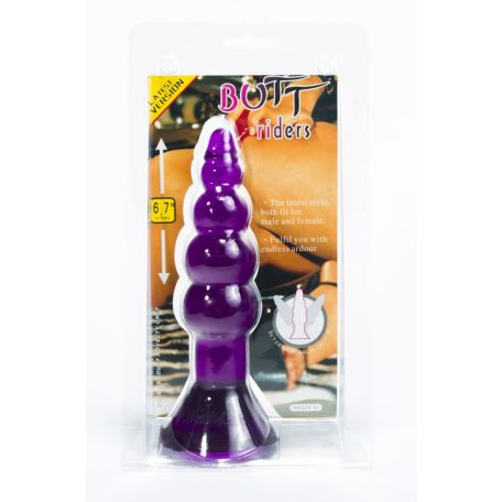 Bendable Butt Rattler - Közepes Méret - piros színben