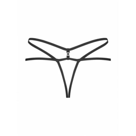 860-THC-1 crotchless thong black L/XL 