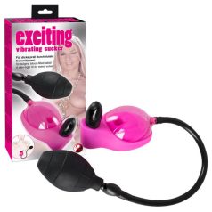 Exciting - csiklószívó minivibrátorral (pink)