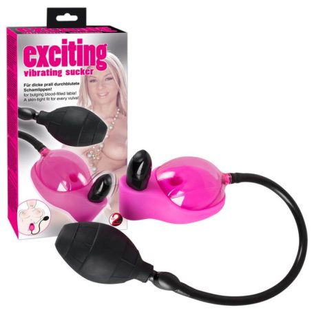 Exciting - csiklószívó minivibrátorral (pink)